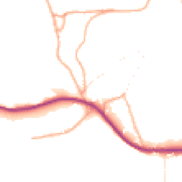 Daytime road noise heatmap for DT6 6EA