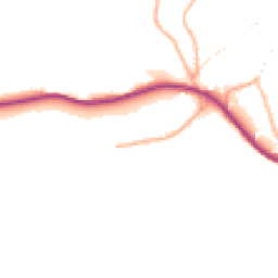 Daytime road noise heatmap for DT6 6EW