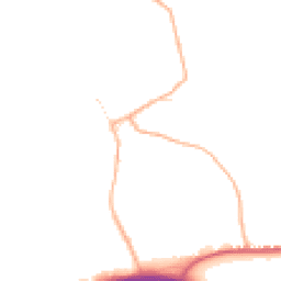Daytime road noise heatmap for DT6 6HA