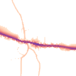 Daytime road noise heatmap for DT6 6JL