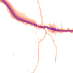 Daytime road noise heatmap for DT6 6JP