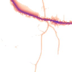 Daytime road noise heatmap for DT6 6LB