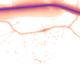 Daytime road noise heatmap for DT6 6QD