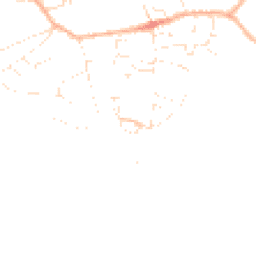 Daytime road noise heatmap for DT6 6QX