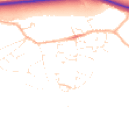 Daytime road noise heatmap for DT6 6RS