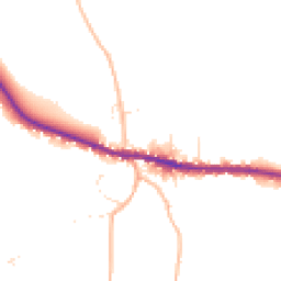 Daytime road noise heatmap for DT6 6RY