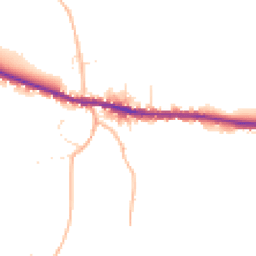 Daytime road noise heatmap for DT6 6SG