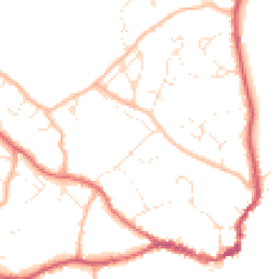 Daytime road noise heatmap for DT7 3AD