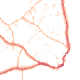 Daytime road noise heatmap for DT7 3AF
