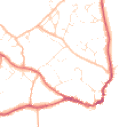 Daytime road noise heatmap for DT7 3AG