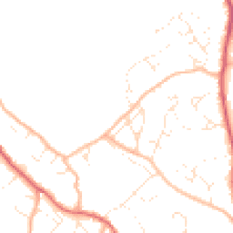 Daytime road noise heatmap for DT7 3AR