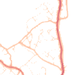 Daytime road noise heatmap for DT7 3BH
