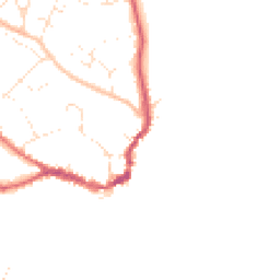Daytime road noise heatmap for DT7 3DA