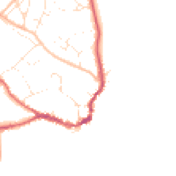 Daytime road noise heatmap for DT7 3DD