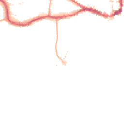 Daytime road noise heatmap for DT7 3JT
