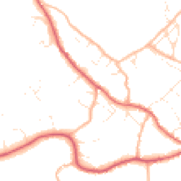 Daytime road noise heatmap for DT7 3NA