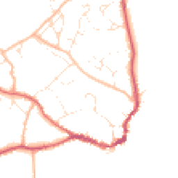 Daytime road noise heatmap for DT7 3PN