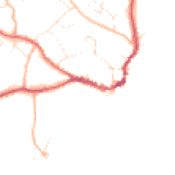 Daytime road noise heatmap for DT7 3QE