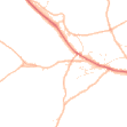 Daytime road noise heatmap for DT7 3UX
