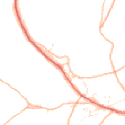 Daytime road noise heatmap for DT7 3XJ