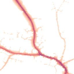 Daytime road noise heatmap for DT8 3BP