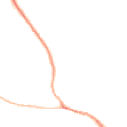 Night-time road noise heatmap for DT8 3BT