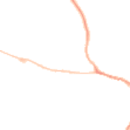 Night-time road noise heatmap for DT8 3DB
