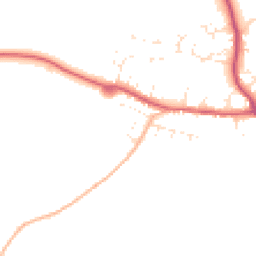 Daytime road noise heatmap for DT8 3DH