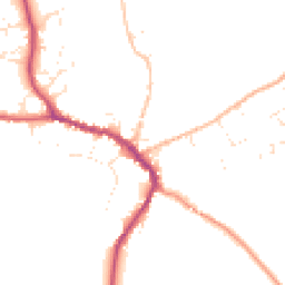 Daytime road noise heatmap for DT8 3DR
