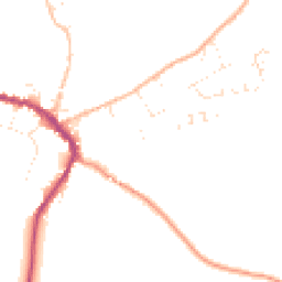 Daytime road noise heatmap for DT8 3DT