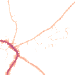 Daytime road noise heatmap for DT8 3DX