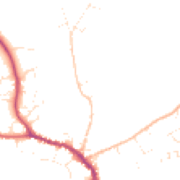 Daytime road noise heatmap for DT8 3FE