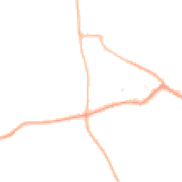 Daytime road noise heatmap for DT8 3FS