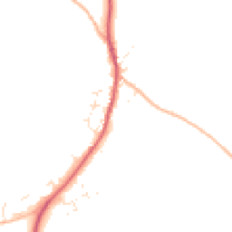 Daytime road noise heatmap for DT8 3HH