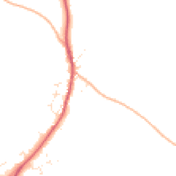 Daytime road noise heatmap for DT8 3HL