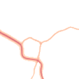 Daytime road noise heatmap for DT8 3HX