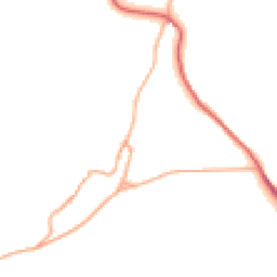 Daytime road noise heatmap for DT8 3HY