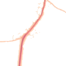 Daytime road noise heatmap for DT8 3JH