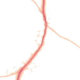Daytime road noise heatmap for DT8 3LF