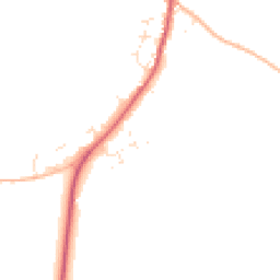 Daytime road noise heatmap for DT8 3LP