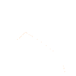 Night-time road noise heatmap for DT8 3RD