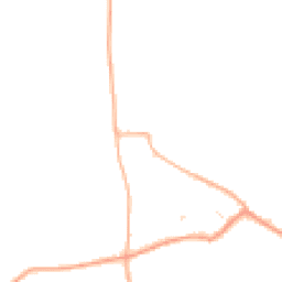 Daytime road noise heatmap for DT8 3RH