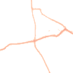 Daytime road noise heatmap for DT8 3RL