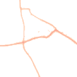 Daytime road noise heatmap for DT8 3RW
