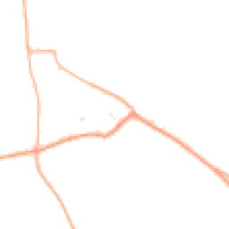 Daytime road noise heatmap for DT8 3RY