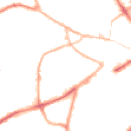 Night-time road noise heatmap for DY1 1SN