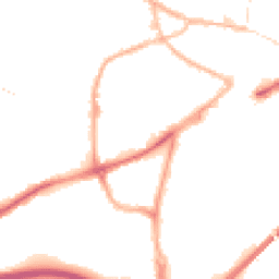 Night-time road noise heatmap for DY1 1TL