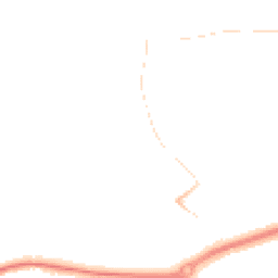 Night-time road noise heatmap for DY1 2PS