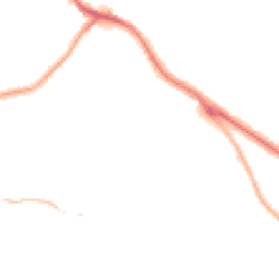 Night-time road noise heatmap for DY1 3LX