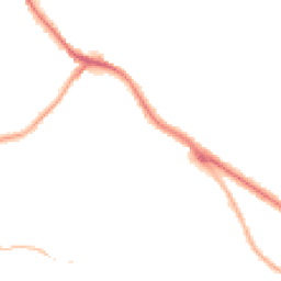 Night-time road noise heatmap for DY1 3LZ